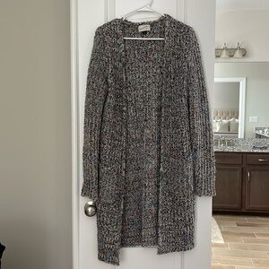 Multicolored Long Cardigan